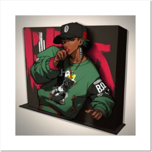 hip hop Posters and Art